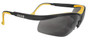 DeWALT High Performance ~ Dual Injected Rubber Glasses ~ Smoke Lens