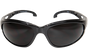 Wolverine (Dakura) Safety Glasses ~ Black Frame with Smoke Lens