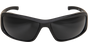 Edge Brazeau Safety Glasses ~ Torque Frame, Smoke Lens