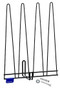 Glove Rack, Black, Holds 2 Pairs - Detail