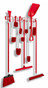 36 inch Utility / Sanitation Rack ~ Red