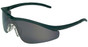 Crews Triwear Series Professional Grade ~ Onyx Frame With Black Cord ~ Grey Anti-Fog Lens