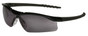 Crews Dallas Safety Glasses ~ Black Frame ~ Fog Free Smoke Lens