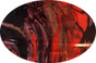American Camo Orange Cap Style Hydro Dipped Hard Hats  - Detail View