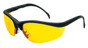 Crews Klondike Safety Glasses ~ Amber Lens