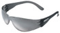 Crews Checklite Safety Glasses ~ Silver Mirror Lens/Grey Temples