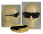 Crews Storm Safety Glasses ~ Blue Frame and Smoke Lens