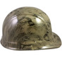 POW Khaki Hydro Dipped Hard Hats ~ Right Side View