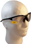Olympic Optical 30.06 Reading Glasses ~ Black Frame, Clear Lens and 1.0 power