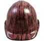 Pink Flame Hydro Dipped Hard Hats ~ Front View