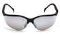 Pyramex Venture II ~ Black Frame ~ Silver Mirror Lens