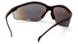 Pyramex Venture II ~ Black Frame ~ Gold Mirror Lens