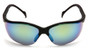 Pyramex Venture II ~ Black Frame ~ Gold Mirror Lens