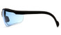 Pyramex Venture II ~ Black Frame ~ Infinity Blue Lens