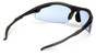 Pyramex Avante Safety Glasses ~ Black Frame ~ Infinity Blue Lens