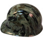 Camo Bootie Green Hydro Dipped Hard Hats ~ Right Side View