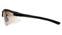 Pyramex Fortress Safety Glasses ~ Black Frame ~ Indoor Outdoor Lens