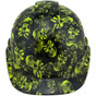 Hades Green Hydro Dipped Hard Hats Cap Style 