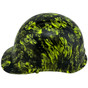 Hades Green Hydro Dipped Hard Hats Cap Style 
