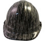 Silver Flame Hydro Dipped Hard Hats ~ Front View