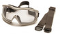 Pyramex Capstone Goggles with two straps