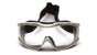 Pyramex Capstone Goggles with two straps