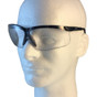 Uvex Genesis Safety Glasses ~ Black Frame ~ Clear Lens