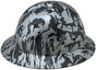 Urban Camo Hydro Dipped Full Brim Hard Hats 
