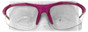 "Ella" ~ Pink Safety Glasses ~ Clear Lens
