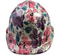 Flower Hydro Dipped Hard Hats ~  ~ Front View