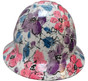 Flower Hydro Dipped Full Brim Hard Hats pic 1