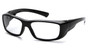 Pyramex Emerge ~ Magnification Glasses ~ Black Frame ~ Clear 2.0 Lens