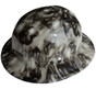 Hades Hydro Dipped GLOW IN THE DARK Hard Hats~ Oblique View