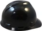 MSA Cap Style Large Jumbo Hard Hats with Staz-On Suspensions Black  - Right