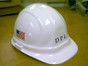 Multicolored Hard Hat Decals ~ A few examples of our work.
