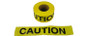 Barrier Tape Caution Yellow 3 inch x 1000 Foot Rolls Pic 1