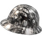 Real Zombie Hydro Dipped Hard Hats ~ Right Side View