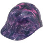 Galaxy Design Hydro Dipped Hard Hats Cap Style Design ~ Oblique View