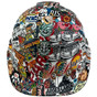 Sticker Bomb 4 Design Hydro Dipped Hard Hats 