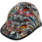 Sticker Bomb 4 Design Hydro Dipped Hard Hats with edge