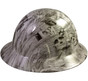United We Stand Design Hydro Dipped Hard Hats Full Brim Style ~ Right Side View