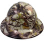 American Camo Hydro Dipped GLOW IN THE DARK Hard Hats ~ Front View