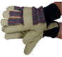 Premium Pigskin Gloves w/ Thinsulate Lining Knit Wrists Pic 1