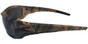 Edge Reclus Forest Camouflage Safety Glasses w/ Smoke Lens