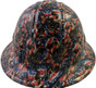 Patriot Skulls Hydro Dipped Hard Hats ~ Front View
