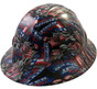 American Biker Hydro Dipped Hard Hats ~ Oblique View