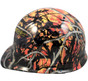 Wildfire Camo Hydro Dipped Hard Hats ~ Left Side View
