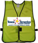 Imprinted Lime Safety Vests Multi Color Front