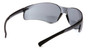 Pyramex Ztek Reader Safety Glasses ~ Smoke Lens ~ 2.5 Magnification front 2