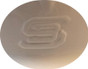 SkullBucket Aluminum Full Brim Hardhats with Ratchet Suspensions - White Close up